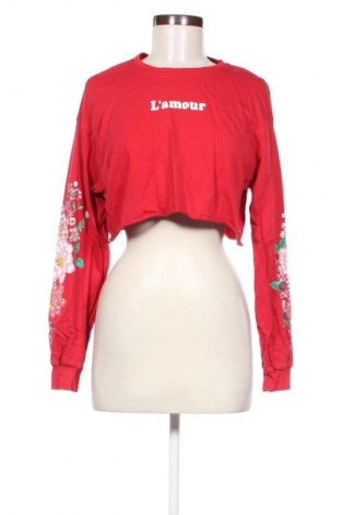 Дамска блуза H&M Divided, Размер S, Цвят Червен, Цена 18,99 лв.
