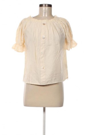 Damen Shirt Mirrou, Größe M, Farbe Ecru, Preis 13,99 €