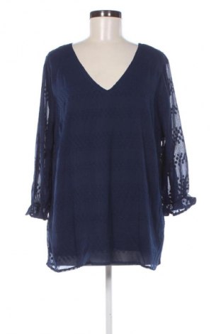 Bluzka damska ONLY Carmakoma, Rozmiar XL, Kolor Niebieski, Cena 117,99 zł