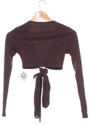 Bluzka damska SHEIN, Rozmiar XS, Kolor Brązowy, Cena 62,99 zł