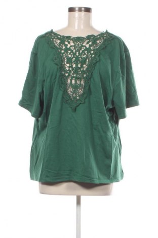 Bluzka damska SHEIN, Rozmiar 3XL, Kolor Zielony, Cena 62,99 zł