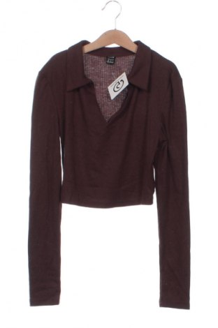 Damen Shirt SHEIN, Größe XS, Farbe Braun, Preis 13,99 €