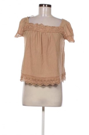 Bluzka damska Unbranded, Rozmiar S, Kolor Beżowy, Cena 62,99 zł