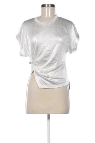 Bluzka damska Unbranded, Rozmiar M, Kolor Srebrzysty, Cena 62,99 zł