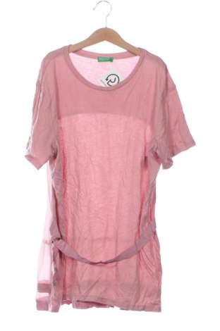 Дамска блуза United Colors Of Benetton, Размер XS, Цвят Пепел от рози, Цена 23,99 лв.