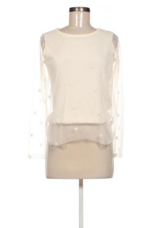Bluzka damska United Colors Of Benetton, Rozmiar S, Kolor ecru, Cena 44,99 zł
