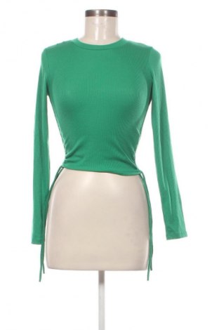 Дамска блуза Zara, Размер S, Цвят Зелен, Цена 27,99 лв.