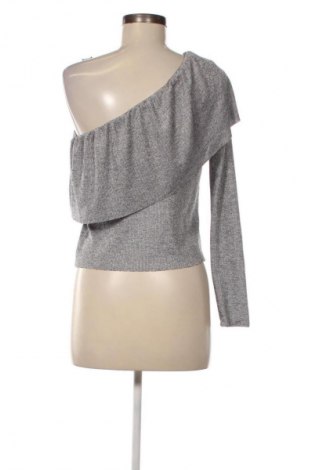 Bluză de femei Zara Trafaluc, Mărime M, Culoare Gri, Preț 91,99 Lei