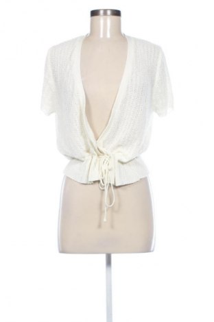 Damen Strickjacke August Silk, Größe M, Farbe Weiß, Preis 9,99 €