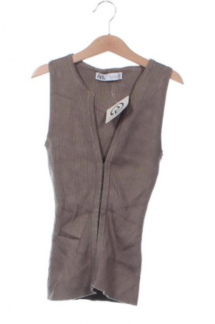 Damski kardigan Zara, Rozmiar XS, Kolor Szary, Cena 88,99 zł