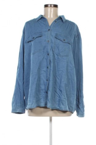 Дамска риза Edc By Esprit, Размер XL, Цвят Син, Цена 41,99 лв.