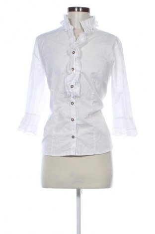 Damenbluse Edel Herz, Größe M, Farbe Weiß, Preis 28,99 €