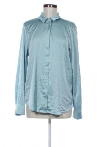Дамска риза H&M, Размер L, Цвят Син, Цена 25,99 лв.