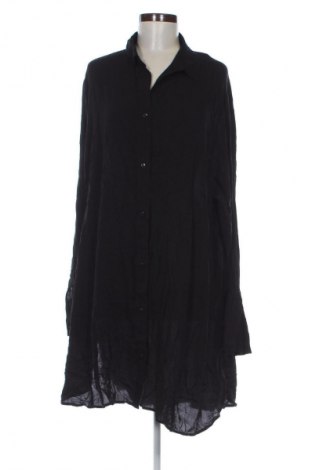 Γυναικείο πουκάμισο H&M, Μέγεθος 5XL, Χρώμα Μαύρο, Τιμή 15,99 €