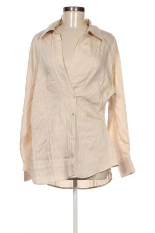 Cămașă de femei Mango, Mărime XL, Culoare Bej, Preț 88,99 Lei
