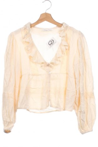 Damska koszula Pull&Bear, Rozmiar XS, Kolor ecru, Cena 81,99 zł