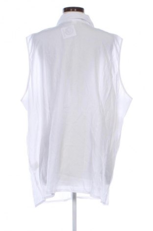 Γυναικείο πουκάμισο Unbranded, Μέγεθος 4XL, Χρώμα Λευκό, Τιμή 15,99 €