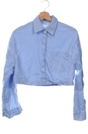 Cămașă de femei Zara, Mărime XS, Culoare Albastru, Preț 91,99 Lei