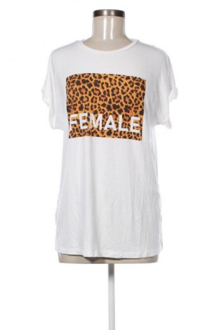 Tricou de femei ADPT., Mărime M, Culoare Alb, Preț 47,37 Lei