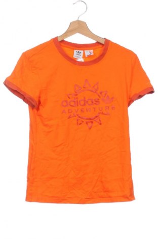 Damen T-Shirt Adidas Originals, Größe XS, Farbe Orange, Preis 18,99 €