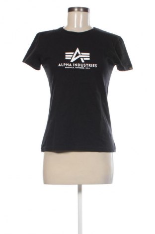 Damski T-shirt Alpha Industries, Rozmiar S, Kolor Czarny, Cena 88,99 zł