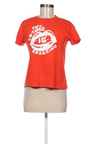 Damen T-Shirt Bershka, Größe S, Farbe Orange, Preis € 8,70