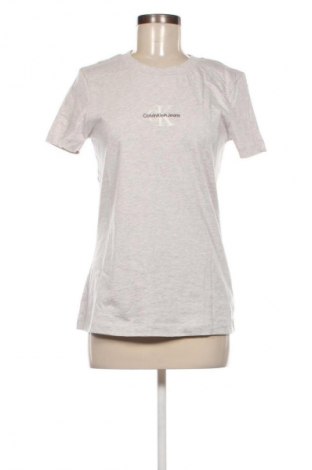 Damski T-shirt Calvin Klein Jeans, Rozmiar L, Kolor Szary, Cena 252,99 zł