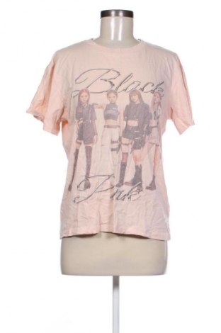 Damski T-shirt Cropp, Rozmiar S, Kolor Różowy, Cena 20,99 zł