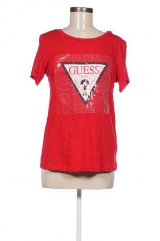 Damen T-Shirt Guess, Größe S, Farbe Rot, Preis 16,37 €