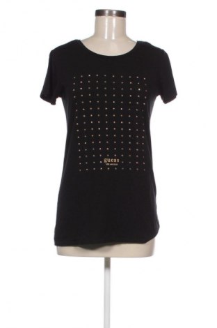 Γυναικείο t-shirt Guess, Μέγεθος S, Χρώμα Μαύρο, Τιμή 16,00 €