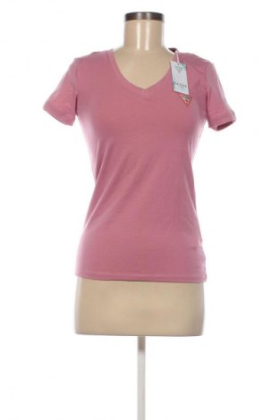 Dámské tričko Guess, Velikost M, Barva Popelavě růžová, Cena  911,00 Kč