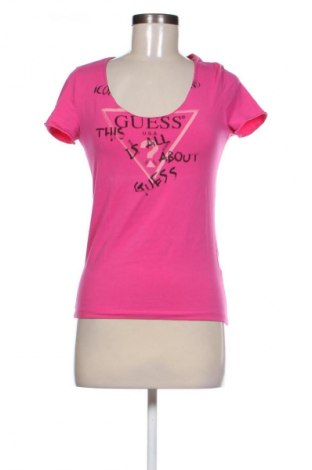 Damski T-shirt Guess, Rozmiar M, Kolor Czerwony, Cena 73,55 zł