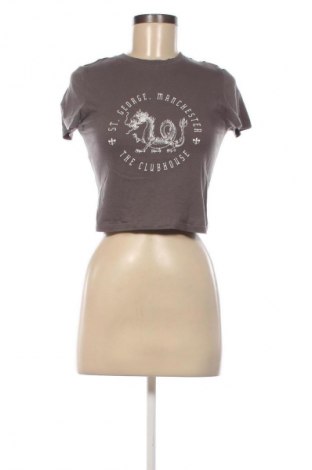 Damen T-Shirt H&M Divided, Größe S, Farbe Grau, Preis € 4,86
