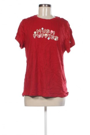 Damski T-shirt Hush Puppies, Rozmiar XXL, Kolor Czerwony, Cena 59,99 zł
