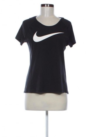 Γυναικείο t-shirt Nike, Μέγεθος M, Χρώμα Μαύρο, Τιμή 23,19 €