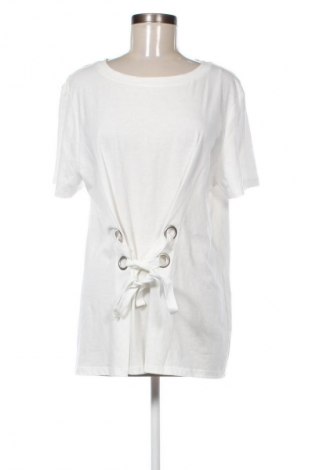 Γυναικείο t-shirt Now, Μέγεθος XL, Χρώμα Λευκό, Τιμή 14,23 €