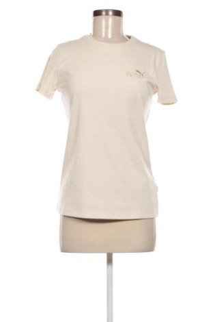 Γυναικείο t-shirt PUMA, Μέγεθος S, Χρώμα  Μπέζ, Τιμή 39,99 €