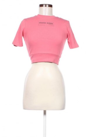 Tricou de femei Pause Jeans, Mărime S, Culoare Roz, Preț 47,37 Lei