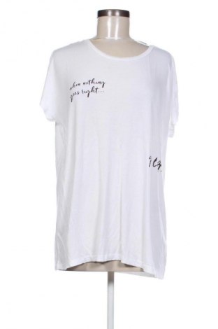 Damen T-Shirt Pull&Bear, Größe XL, Farbe Weiß, Preis 8,75 €
