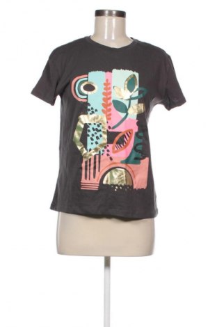 Γυναικείο t-shirt Sinsay, Μέγεθος S, Χρώμα Γκρί, Τιμή 13,94 €