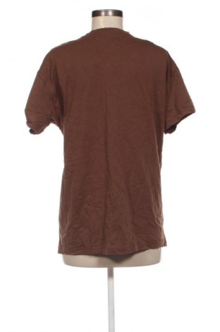 Γυναικείο t-shirt Smiley World, Μέγεθος S, Χρώμα Καφέ, Τιμή 10,99 €
