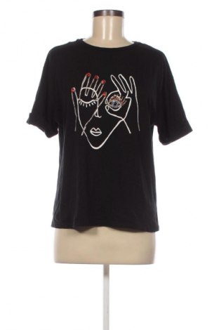 Dámské tričko Stradivarius, Velikost L, Barva Černá, Cena  179,00 Kč