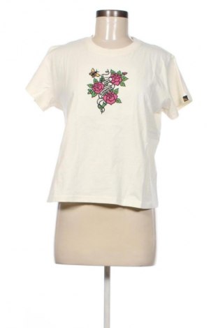 Damski T-shirt Superdry, Rozmiar XL, Kolor ecru, Cena 131,99 zł