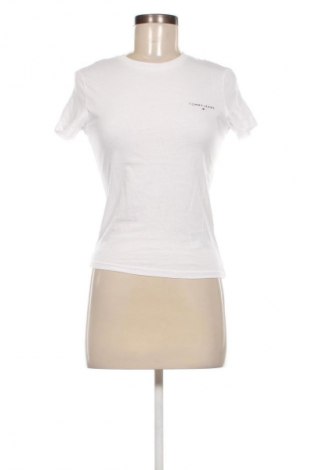 Γυναικείο t-shirt Tommy Jeans, Μέγεθος S, Χρώμα Λευκό, Τιμή 49,99 €