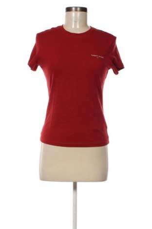 Női póló Tommy Jeans, Méret M, Szín Piros, Ár 20 769 Ft