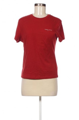 Damen T-Shirt Tommy Jeans, Größe XL, Farbe Rot, Preis 53,99 €
