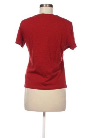 Damen T-Shirt Tommy Jeans, Größe XL, Farbe Rot, Preis 53,99 €