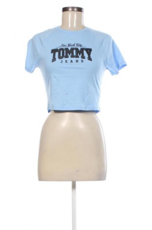 Tricou de femei Tommy Jeans, Mărime M, Culoare Albastru, Preț 148,99 Lei