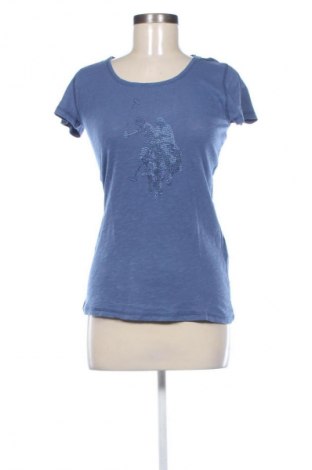 Damski T-shirt U.S. Polo Assn., Rozmiar S, Kolor Niebieski, Cena 62,92 zł