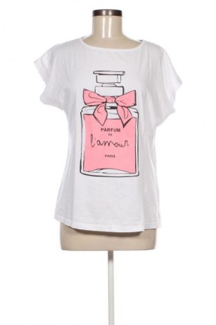 Γυναικείο t-shirt Unbranded, Μέγεθος L, Χρώμα Λευκό, Τιμή 8,70 €